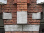 Detail gevel Surinamestraat.
<br/>
Gert-Jan Lobbes, 2015